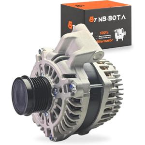 Alternator Compatible With Jeep Cherokee,Compass,Renegade;For Chrysler 200;For Ram ProMaster City;For Fiat 500X-2.4L Replace#56029624AA;56029624AC;A2TX3581ZC;A2TX3581ZE;11554N