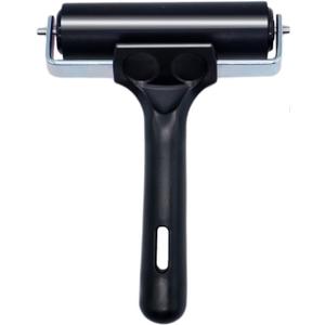 Rubber Brayer Roller for Boat Flooring Tools - Tape Roller for Decking Installation,RV Roof,Wallpaper,Broadstep Smoothing(4 inch, 1PCS)