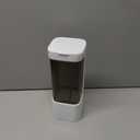 Cup Dispenser, Pull Type Water Cooler Cup Holder Fit 3oz-5oz Disposable Paper Plastic Cups, Wall Mount Bathroom Mouthwash Cups Dispenser with Paste for Home Office Hospital (White)