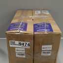 Organic Feather Down Throw Pillow Inserts (22x22 Inch, Set of 2) - 100% Cotton Shell, Filling of Feathers & Memory Foam, Square Decorative Pillow Form Core for Couch, Sofa, and Bed