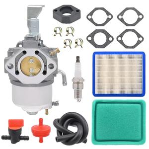 NIMTEK 715668 Carburetor for B&S 185432 185436 185437 185462 187432 Engine Mower Replace 715443 715121 Carb with Air Filter Fuel Filter