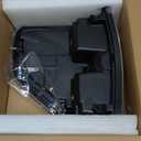 Boine Compatible With 2009 2010 2011 2012 2013 2014 Ford F150 F-150 Right Passenger Side Tail Light Housing - Chrome trim