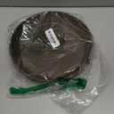PSW Pot Collection AP25C 10-inch Plastic/Stone/Wood Composite Plant Saucer Drip Tray No Drainage Hole (Drillable), Indoor/Outer Water Tray, Chocolate