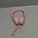 Upgrade USB Type C Kids Headphone for School, 94dB Safe Volume Limited, HD Stereo Sound, Foldable Lightweight On-Ear Headphones for Boys/Girls/Students/Tablet/Travel(Light Pink)