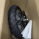 FVRITO Rear Wheel Assembly Replacement for Razor Pocket Mod(Versions 31+) Daisy Blossom Bella Sweet Pea Betty Vapor Euro Style Moped Scooter Universal Parts with Wire Spoke Rim Tire Tube Accessories