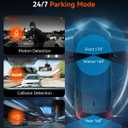 IIWEY 4K Dash Cam 3 Channel, Triple STARVIS 2 Sensors (IMX678 Front, IMX675 Cabin & Rear), 4K+2K+1080P HDR, Night Vision 3.0, PlateTag AI for Plate Clarity, 5GHz WiFi, GPS, Parking Mode, 128GB Card In