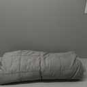 L'AGRATY Weighted Blanket - 48"x72" 15lbs Soft Breathable Heavy Blanket Minky Material with Glass Beads for Adult All-Season Summer Fall Winter Soft Thick Comfort (Smog Grey)