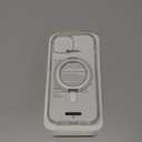 For IPhone 15 Case 6.1-Inch with Magnetic 360 Ring Stand Compatible with MagSafe Crystal Clear Shockproof Protective Phone Cover 6.1" 2023, Clear