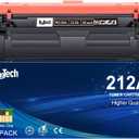 212A W2120A Black Toner Cartridge,Compatible Replacement for HP 212 A 212X W2120X, for Color Laserjet Enterprise M554 M555 Flow MFP M578 Printer, with Upgraded Chip,No Fading,No Streak