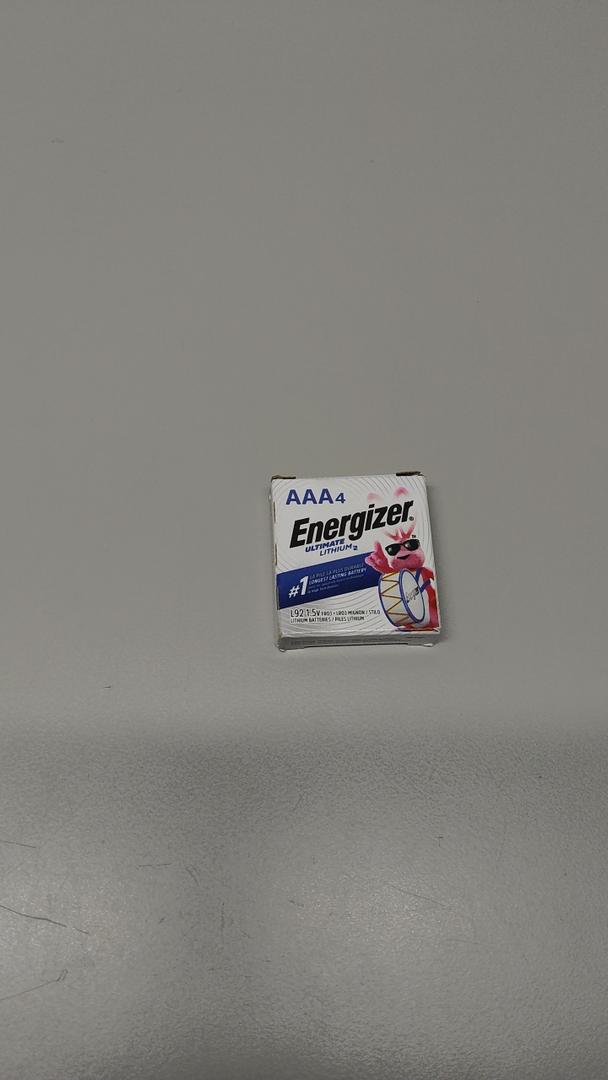 Energizer Ultimate Lithium AAA Batteries (1 Pack), Lithium Triple A Batteries, 4 Count Energizer Ultimate Lithium AAA Batteries (1 Pack), Lithium Triple A Batteries, 4 Count