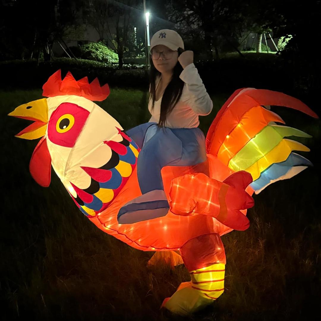 Inflatable Animal Costume for Adult Size Halloween Party Dress Up Costumes