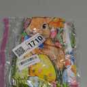 XCHI Bunny Ears Eggs Wildflowers Rabbits Easter Tablecloth Rectangle Table Cloth Washable Table Covers for Indoor Dining Home Party Decorations 60x84 Inch