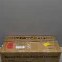 Mloong Stuffed Animal Storage, Wood Stuffed Animal Zoo Storage,Space Save Toy Organizer, Extra Large Capacity Plush Toy Cage,Stuffed Animal Holder,Gift for Nursery Playroom Kidroom Bedroom-54 inch (log color)