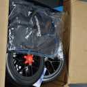 BlessReach All Terrain Steerable Knee Scooter Crutch AlternativeDeluxe Medical Scooter Double Handbrake,for Adults Injured Ankle & Foot Recovery Scooter in Blue