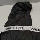 WEERTI Thermal Underwear for Men Long Johns with Fleece Lined Base Layer Men Cold Weather Top Bottom (Small, Black)