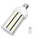 100W LED Corn Cob Light Bulb,Replace for 400 Watt Metal Halide HPS CFL HID lamp,5000K E39 Mogul Base,for Commercial and Industrial Lighting Bay Light Fixture Warehouse Workshop Gyms, 2 Pack