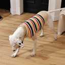 Kuoser Dog Sweater, Dog Sweaters for Medium Dogs, Doggie Sweater Christmas Clothes, Winter Coat Apparel Cable Knitwear, Pet Sweatshirt Outfit for Frech Bulldog, Boston Terrier, Apricot L (L (Chest: 20.9'' / 53cm))
