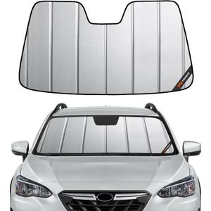 Pigenius Windshield Sun Shade for Subaru Crosstrek 2018-2023, Impreza 2017-2023. Without Eyesight Driver Assist - Safeguard