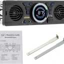 AOVEISE AV252B 12V Dual Horn Bluetooth 2.1 In-Dash FM Stereo Mp3 Audio Player