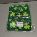 AEUEFUEA 3 Pack Green Shamrock Cotton Towels Set, 25" L x 16" W Hand Towels for Kitchen and Bathroom, Soft Absorbent Holiday Home Dcor