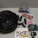 Drip Irrigation System for Watering Garden: 230FT Misting Sprinkler DIY Devices with Tubing Hose for Indoor Plants Outdoor Flower Beds Raised Growing Lawn Tree Patio Hydroponic