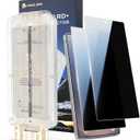 MAGIC JOHN 3rd Gen Samsung Galaxy S25 Ultra Privacy Screen Protector 6.9 Inch 2 Pack