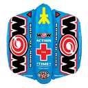 Wow Sports Zig Zag Towable Inflatable Tube for Boating - 1 to 2 Person Towable - Steerable Tubes for Boating, 60x54-Inch
