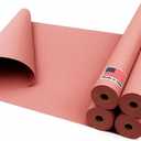Floor Protection Paper 36" x 1992" (166’) Red Rosin Paper Roll (Pack of 4) - Made in USA Thick Heavy-Duty 7 mil Masking Paper for Surface Protection from Paint, Dust, Foot Traffic