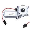 MOCW 373566 RV Power Awning Motor Replacement Universal 75-RPM 12-Volt DC with Single 2-Way Connector Power Awnings Compatible with Solera Power Awnings Motor