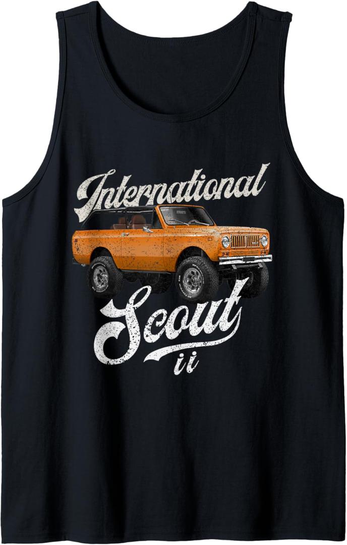 international Scout ii Tank Top (Small, Black)