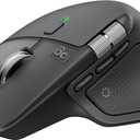 Logitech MX Master 4, Ergonomic Wireless Mouse with Advanced Performance Haptic Feedback, Ultra-Fast Scrolling, USB-C Charging, Bluetooth, Windows, MacOS - Graphite