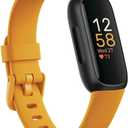Fitbit Inspire 3 Health &-Fitness-Tracker with Stress Management, Workout Intensity, Sleep Tracking, 24/7 Heart Rate and more, Morning Glow/Black, One Size (S & L Bands Included)