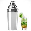 60oz Cocktail Shaker, Stainless Steel Large Drink Mixer Shaker with Cocktail Strainer, Zikepa Professional Shakers Bartending Margarita Martini