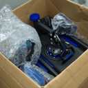 VEVOR 8 in 1 Heat Press Machine 15x15 Inch, 360 Swing Away Shirt Press Machine - Digital Professional Heat Transfer Tshirt Press Machine, Sublimation Heat Press for T Shirts Hat Cap Mug Plate Blue