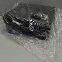 CAR PASS 2 Pack Leather Front Car Seat Covers, Bottom Seat Covers Full Wrapped with Storage Pocket, Anti-Slip Leather Seat Protectors,Waterproof Seat Cushion Pad Universal Fit Sedan SUV Truck, Black (Two Pieces Bottom)