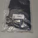 BRABIC Zip Front Closure Everyday Bra for Women Post Surgery Compression Support with Adjustable Straps Wirefree (Large, Black + white 2pk)