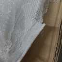 Frienda 4 Pcs Light Covers Replacement Flat Clear Prismatic Acrylic Ceiling Light Cover Panels(22.5" x 46.5: x 0.1")