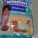 Pampers Swim Diapers - Splashers - Size 5+, 17 Count, Gap-Free Disposable Baby Swimming Pants