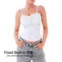Pobodo Cami (US, Alpha, X-Large, Regular, Regular, White) (White, XL)