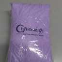 Chyhomenyc Marilyn Light Purple Sheer Curtains 63 Inch Length 2 Panels Set, Light Filtering Airy Voile 3D Leaf Clip Jacquard Textured Drapes for Bedroom Living Room Window, 38Wx63L Inches, 2 Panels Set of 2
