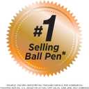 BIC Round Stic Xtra Life Ballpoint Pen, Medium Point (1.0mm), Black, 60-Count