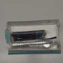 Garlic Press  Heavy Duty Garlic Press Mincer with Ergonomic Handle, Rust-Resistant Zinc Alloy, Dishwasher Safe, Includes Silicone Garlic Peeler & Cleaning Brush (Imperial Silver)