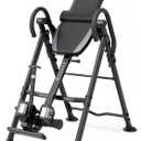 YOLEO Gravity Inversion Table for Back Pain Relief 2026 New Inversion Table w/Lumbar Support Easy to Assemble Back Stretcher Machine 300 lbs
