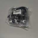 2 x Elecan Cat 6 Flat Ethernet Cable 1 Ft/10 Pack, High Speed Slim Short Patch Cables Internet Cables, 30 AWG Pure Copper 10Gbps 500MHz,Thin Flexible for POE Cat6 Cat 5e Cat 5 Network Cable Cord-Black