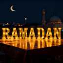 Coneatness Ramadan Decorations, Letter Sign LED Lights Battery Powered, Light Up Home Table Decor Hanging Decorations Indoor Outdoor