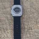 Apple Watch Ultra [GPS + Cellular 49mm] Titanium Case with Midnight Ocean Band, One Size (One Size (fits 130-200mm wrists))