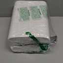 rejomiik Small Bathroom Trash Can with Lid, 2.1 Gallon Step Garbage Can with Handle, Slim Mini Wastebasket Bin for Bedroom, Office, Dorm, White