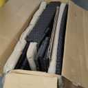 4PCS Outdoor Rattan Furniture Set Cushioned Sofa Armrest Chair Lower Shelf Brown Overall Dimension: Single Sofa: 26'' (L) x 24'' (W) x 28.5'' (H) Loveseat: 49'' (L) x 24'' (W) x 28.5'' (H) Coffee Table: 36'' (L) x 21.5'' (W) x 17'' (H)