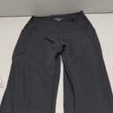 Women's Flare Yoga Pants with Pockets-V Crossover High Waisted Bootcut Yoga Leggings-Flare Workout Gym Leggings (Medium, Black)