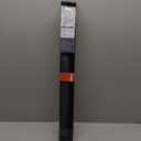 AOSKY Blackout Roller Shades Cordless Blinds for Windows, Free-Stop Shades with Valance, Thermal Insulated Fabric, UV Protection, Natural Woven Blinds for Home and Office (22" W x 72" H, Black)